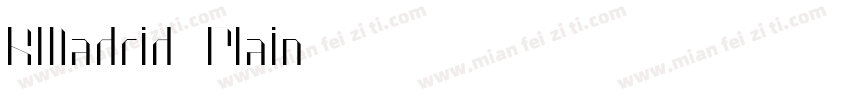 RMadrid Plain字体转换